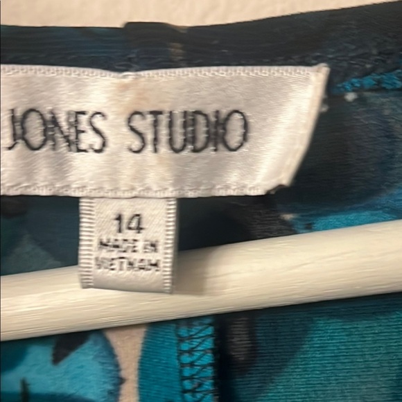 White House Black Market Blue Ruched Midi Dress length 44” pit to pit 20” - Picture 9 of 11